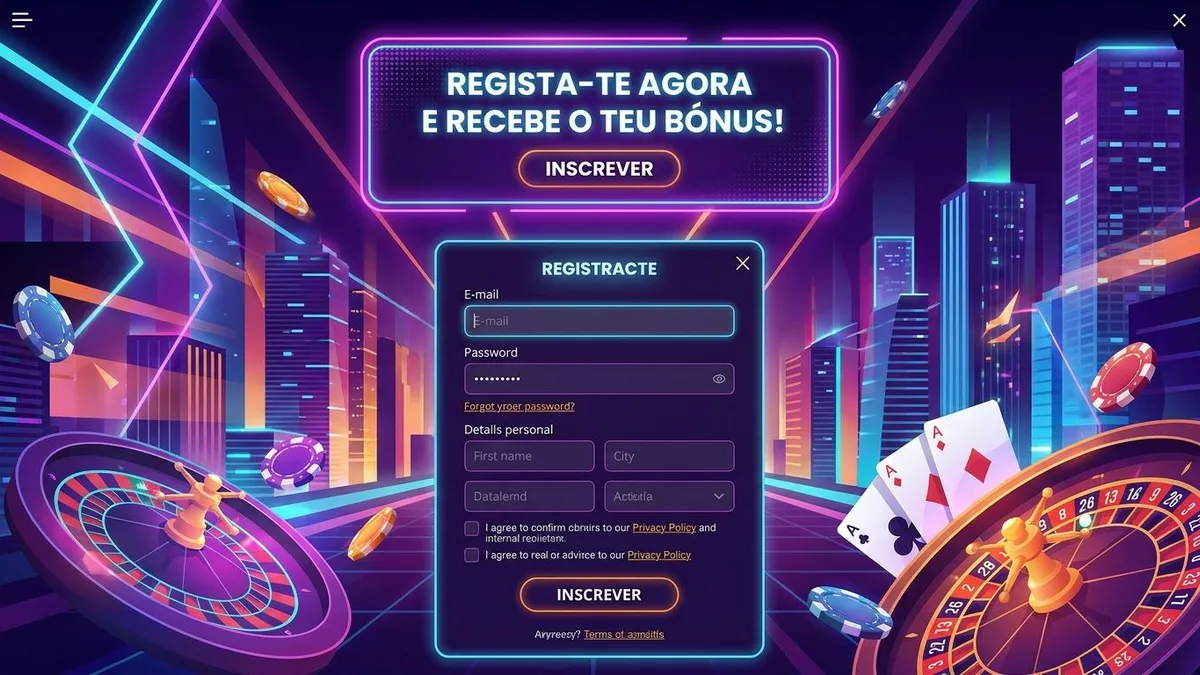 Registo com bónus